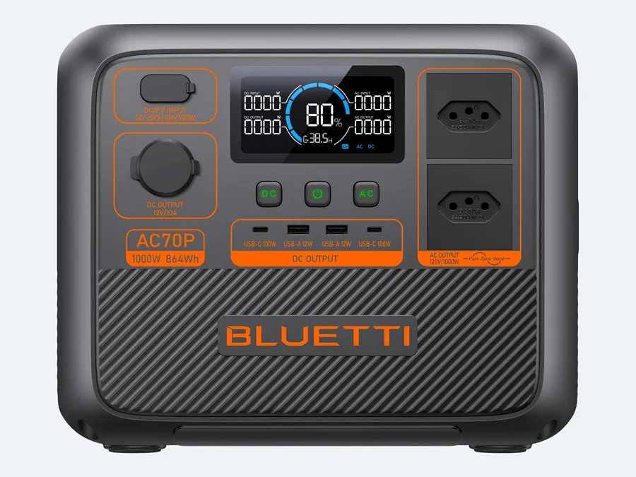 Bluetti AC70P, versão 120V